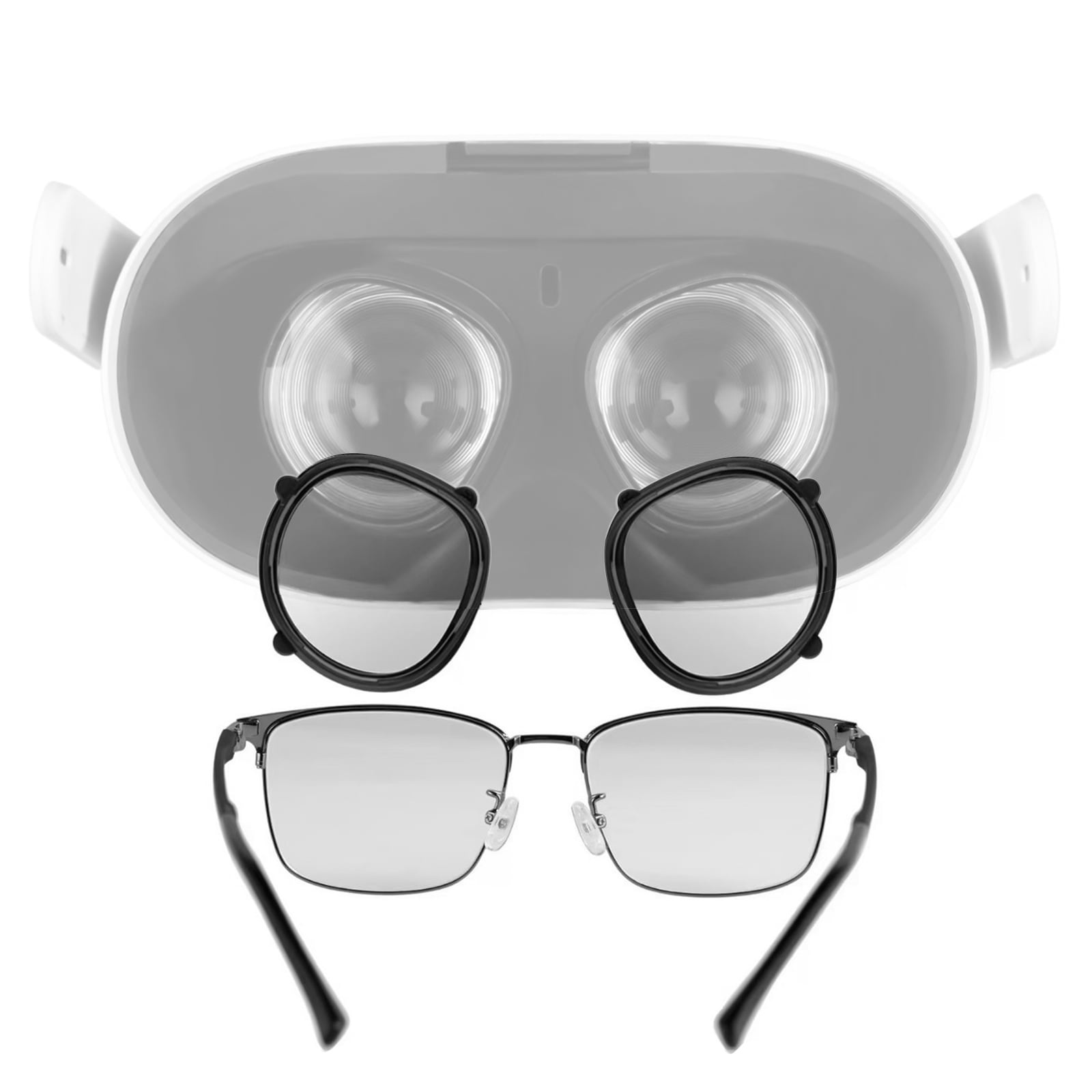 Springboard delvist Gå vandreture TSV VR Lens Protector Accessories Fit for Oculus Quest 2, Blue Light  Blocking Lenses, Magnetic Eyeglass Frame, Protect Myopia Glasses to Prevent  Scratching VR Headset Lens for Quest 2/Quest/Rift S - Walmart.com