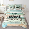 thumbnail image 1 of YST 7-Piece Comforter Set, Boys Camper Exploring Theme, Full Size, 1 of 5