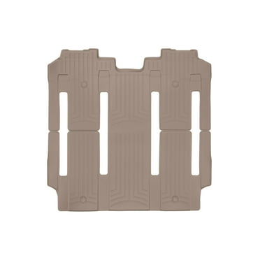 WeatherTech Custom Fit FloorLiners compatible with 2021-2024 Toyota Sienna - One piece - 2nd and 3rd row coverage, Tan