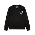 thumbnail image 4 of Sudadera con capucha de primavera de algodón puro para hombres y mujeres, sudadera con estampado de corazón de manga larga para parejas de otoño, sudadera de calle para parejas, 4 of 5