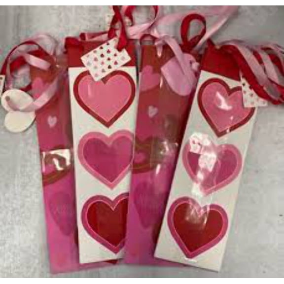 Valentine's Day 2-Piece Wine Gift Bags Set