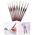 thumbnail image 3 of thinsony Artist Paint Script Liner Brush Detail Paint Brush for Acrylic Oil Painting, 3 of 9