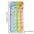 thumbnail image 3 of Adult Inflatable Floating Floating Bed Floating Chair Swimming Thickened Chair Swimming Floating Board Teen Games for Ages 9-12 Outdoor Inflatable Swimming Pool Water Slide Inflatable for Big Kids, 3 of 4