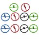 thumbnail image 2 of 10 piezas de juguetes giratorios de varios colores, juguetes de guardería, juguete de descompresión, regalo divertido para niños, rellenos de bolsas de fiesta para niños, 2 of 14