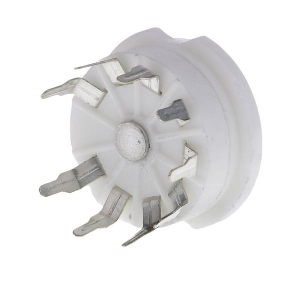 1pc Empty Tube Ecnhufe PCB Pins for GZC9-Y for 12AX7 12AU7 ECC83 E88CC Protections Lock