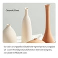 thumbnail image 6 of Nordic Ceramic Vase Morden Decorative Flower Bottle Dry Flower Vases for Home Desktop Vase Table Decor Flower Arrangement, 6 of 7