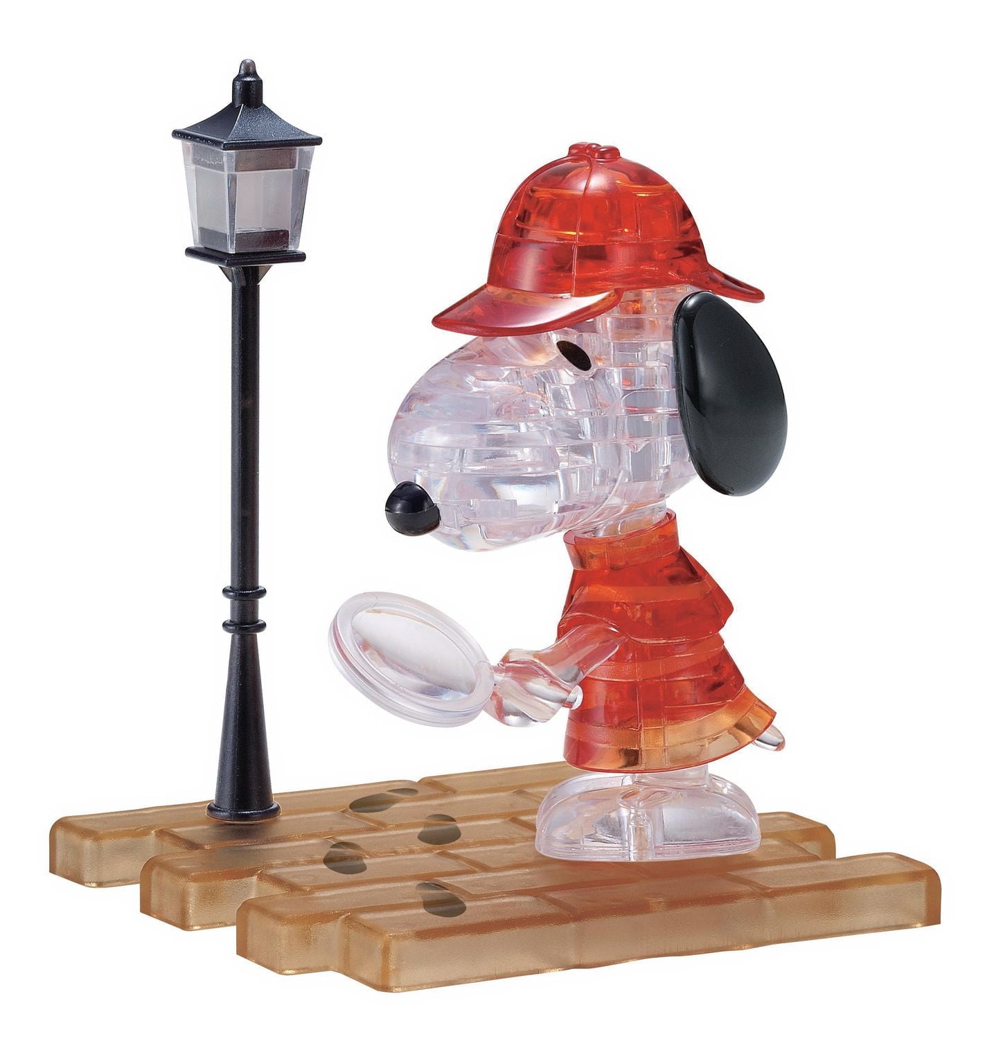 Snoopy Detective 3D Crystal Puzzle