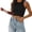 R84-Black, variant on RMGVDSD Tank Tops For Women Tees Summer High Neck Crop Top Sleeveless Racer Back Basic Workout Tank Tops Solid Color Casual Cropped T-Shirts Vacation Blouses