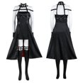 thumbnail image 3 of Qarigey Disfraz de Cosplay para mujer, guantes, pendientes, tocado, calcetines, vestido, traje, falda, Kit de actuación, trajes para fiesta de Carnaval conjuntos de ropa XS Qarigey AP012664-01, 3 of 6