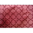 thumbnail image 4 of oneOone Cotton Silk Fabric Quatrefoil Block Printed Craft Fabric BTY 42 Inch Wide, 4 of 4