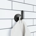 thumbnail image 2 of Design House Graz Park Modern Bathroom Hook, Matte Black, 2 of 17