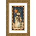 thumbnail image 1 of Lewis, Kim 18x32 Gold Ornate Wood Framed with Double Matting Museum Art Print Titled - Warm Winter Blessings, 1 of 4