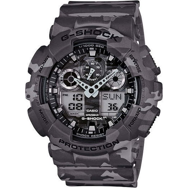 g shock grey and green