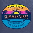 thumbnail image 6 of Wild Bobby Sun Rays Summer Vibes And Lazy Days Unisex Hoodie Sweatshirt, 6 of 6