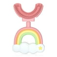 thumbnail image 3 of Cateissary Cepillo de dientes en forma de U para niños de 2 a 6 años de edad, cepillo de dientes suave de boca completa para bebés, limpieza de Suministros de limpieza para el hogar, 3 of 6