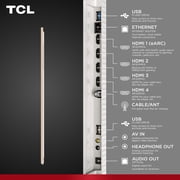 TCL 65 Class NXTVISION TV QLED 4K Smart Google TV and Flush Wall Mount (New 2024) - Art TV, Matte Anti-Glare Screen, 120Hz - 65A300W
