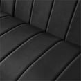 thumbnail image 6 of Better Home Products Foxy Upholstered Velvet & Steel Sofa in Black/Gold, 6 of 10