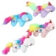 thumbnail image 4 of KAKOWELY 4 llaveros de unicornio de peluche con colgante de animal kawaii, adorno para bolso de mano, 4 of 5
