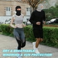 thumbnail image 6 of WuPing Balaclava Ski Mask 6 Pack - Windproof Cold Weather Face Cover for Men & Women, Moisture-Wicking Neck Gaiter for Ski Cycling, 6 of 7