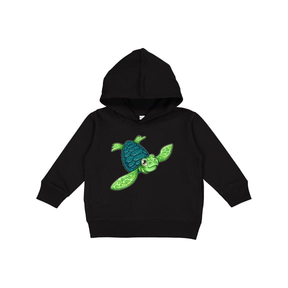 Inktastic Sea Turtle with Swirls Toddler Hoodie
