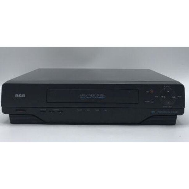 RCA VR501 Mono VHS VCR Recorder Vhs Player With Remote & Cables (Used