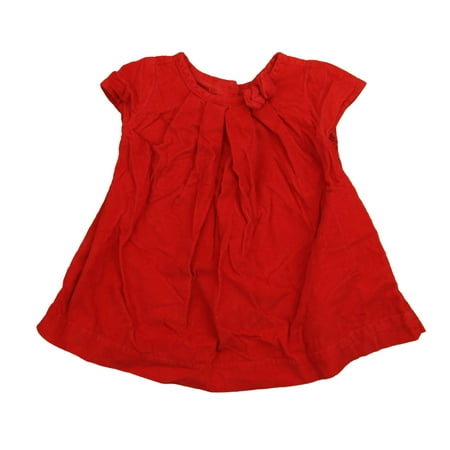 

Pre-owned Gap Girls Red Dress size: 12-18 Months