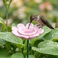 thumbnail image 6 of Ceramic Flower Pollinator Waterer Butterfly Feeder Garden Yard Decor Outdoor Watering Station for Bees Butterflies Hummingbirds, 6 of 6