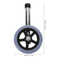 WSTEER 1 Pair of Walking Aid Replacement Wheel Walker Front Wheel