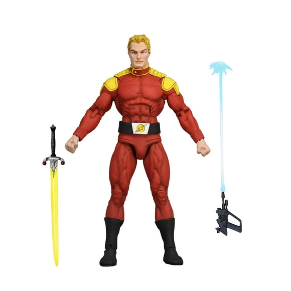 Características de NECA King - Serie Defensores de la Tierra - Flash Gordon - Figura de acción a escala de 7"