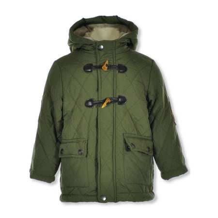 

Perry Ellis America Baby Boys Quilted Jacket - olive 24 months (Infant)