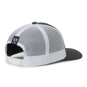 Ram Trucks Logo Structured Trucker Hat, Graphite & White, Adjustable Snapback