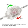 thumbnail image 5 of Uxcell Lamp Cord with Dimmer Switch 1.8M Replacement Lamp Repair Part Transparent, 5 of 6