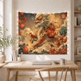 thumbnail image 5 of Ocean Waves Highly with Mythical Dragon Leaping Through, Mystical Fantasy for Space Lovers, Galaxy Room Decor, Housewarming Gift, Tapestry Wall Hanging for Bedroom and Dorm, 5 of 7
