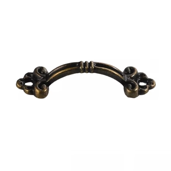 Vintage Style Bail Drawer Pull 1.5" Hole Distance Drop Swing Handles Dresser Pulls Cabinet Knob Antique Bronze Bail Pull