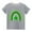 Gray, variant on Wavsuf Kids T-Shirts Boy and Girl Printed Casual St.Patrick's Day Summer Blue Shirts Size 4 Years
