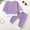thumbnail image 4 of 0-3 Years Cute Bow Printed Sweater Set for Baby Boys And Girls, 4 of 4