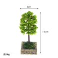 thumbnail image 1 of Dollhouse Miniature Flower Tree Fruit Tree With Plastic Base Micro Landscape Sand Table Train Scenery Moss Bonsai Model Accesso,D,1pc, 1 of 7