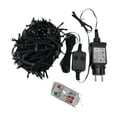 thumbnail image 2 of Hi-Line Gift Ltd. Multi-Function Timed String Lights - 200 RGB LEDs with Remote, 2 of 8