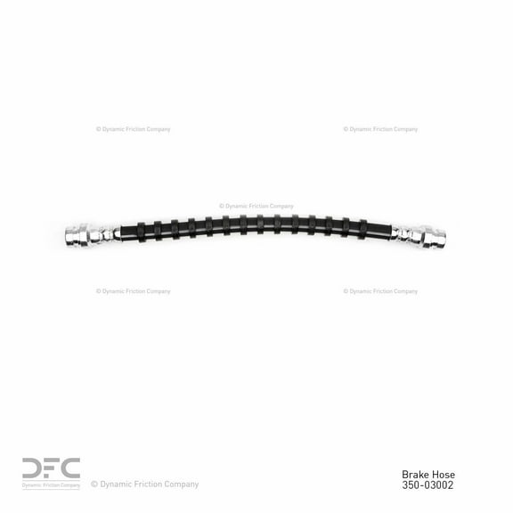 Dynamic Friction Company Brake Line Hose 350-03002 For 1985-1988 Mitsubishi Galant, 1989-1990 Mitsubishi Sigma, 1989-1993 Hyundai Sonata, 1994-1996 Hyundai Elantra