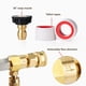 thumbnail image 5 of Inyector descendente para lavadora a presión, kit de inyector químico para lavadora eléctrica con conexión rápida de 3/8 de pulgada, dispensador de jabón ajustable de 4000 PSI, 5 of 7