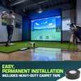 thumbnail image 4 of GoSports 10 x 6 ft Golf Simulator Turf - 15 mm ELITE Golf Mat for Indoor Home Setups, 4 of 6