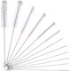 thumbnail image 1 of Bottle Brush, 12 Pcs Long Bottle Cleaning Brushes, Tube Brush, Kettle Spout Brush, Straw Brush, Nylon Bottle Pipe Cleaner Set (white), 1 of 4