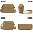 thumbnail image 3 of Small Checkered Crossbody Bag for Women Cute Purses Shoulder  Wide Strap Checkered Crossbody Bag for Women, 3 of 7
