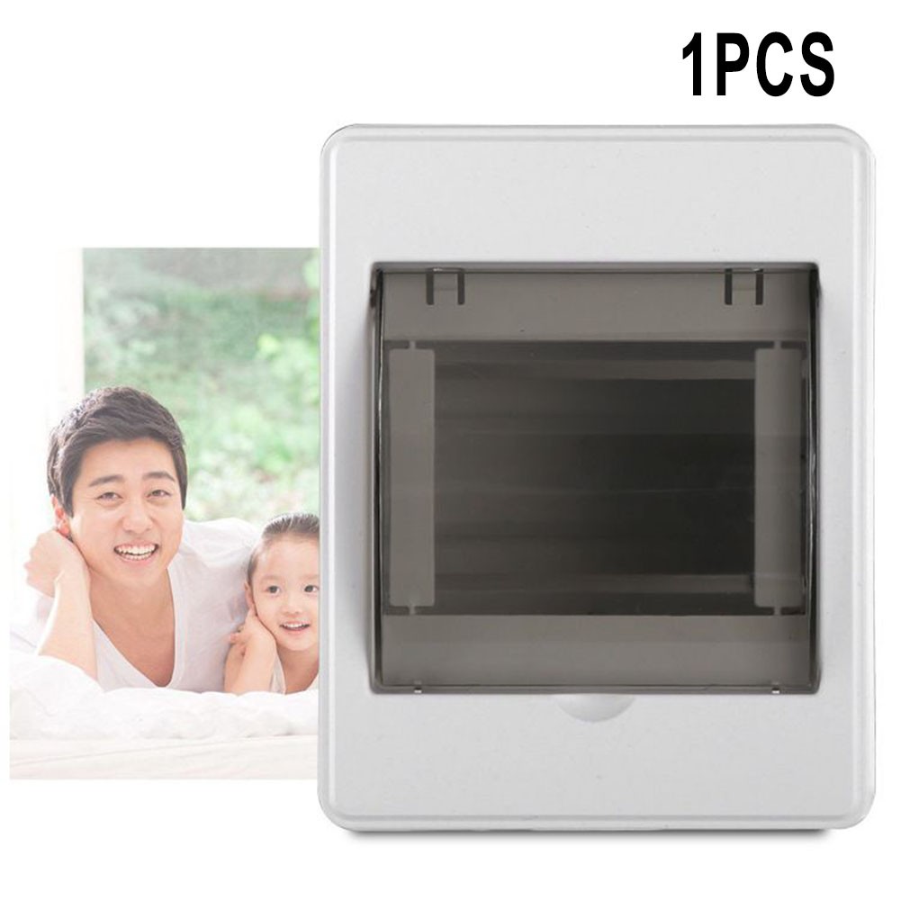 2-4way Indoor Distribution Box Circuit Breaker Electrical Distribution Box MCB Power ABS Junction Box Waterproof For Home Hotel