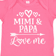 thumbnail image 4 of Inktastic Mimi and Papa Love Me for Grandchild Boys or Girls Baby Bodysuit, 4 of 5