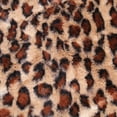 thumbnail image 4 of Soft Cheetah Print Faux Fur Fabric by The Yard - Short Pile for Sewing, Costumes, Apparel, Rugs, Throw Pillows, Crafts, Home Décor, Bedding, Backdrops & DIY Projects- Caramel, 4 of 4