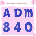thumbnail image 2 of 432 Pcs Lettres de Tableau d'Affichage Pailletées pour Classe Chiffres Alphabet Affiche Lettres, 2 of 6