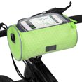 thumbnail image 1 of Waterproof Bike Handlebar Bag Bicycle Front Bag Touchscreen Phone Holder, 1 of 8