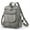 Gray, variant on Backpack Purse for Womens, Waterproof PU Leather Backpacks Handbags, Ladies Casual Shoulder Bags Brown