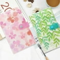 thumbnail image 5 of LCXmlly Card Binder Large Capacity Card Album 240 Pockets Snap Button Flower Leaf Butterflies Printed Transparent Waterproof, 5 of 5